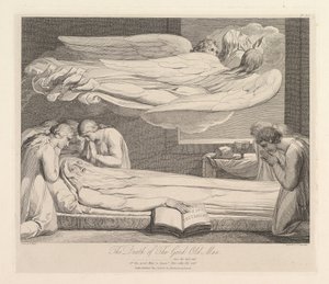 Vanhan hyvän miehen kuolema, haudasta, Robert Blairin runo, 1. maaliskuuta 1813.