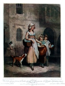 Kaksi kimppua penniä primroosia, kaksi kimppua penniä, 1793, 1910