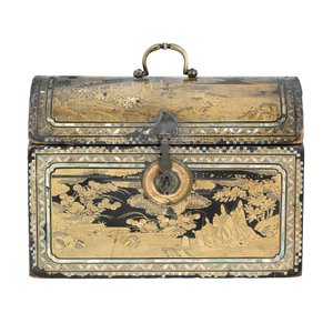 Kupumainen vientiarkku, Edo-kausi, 1600-luvun puoliväli tekijältä Luis Morocaua or Murakawa