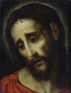 "Kristus murheiden miehenä", 1519-1586 tekijältä Luis de Morales