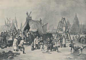 Messut jäällä Thamesilla, 1814, 1920