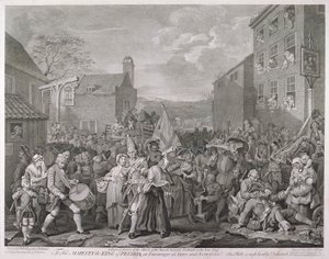 "The March to Finchley", 1761.