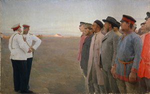 Rekrytointi, 1904 tekijältä Lukjan Vasilievich Popov