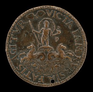 Neptunus meriautossa [taaksepäin].