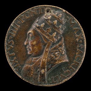Sixtus IV Francesco della Rovere, 1414-1484, paavi 1471 [kannepuoli].
