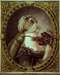 Provoking Fidelity kaiverrettu Louis Marin Bonnet (1743-93) tekijältä M.A. (after) Parelle