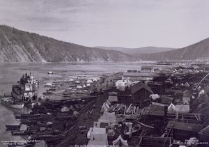 Dawson City keväällä tekijältä M.H. Craig