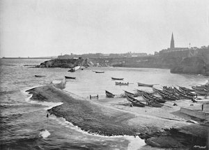 Cullercoats Bay, Tynemouth, 1896