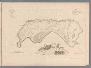 Englantilaiset valloittivat Bandan 9. elokuuta 1810 Havainnollistava kertomus kapteeni Colen upeasta saavutuksesta Bandan saaren valloituksessa (otsikko esineessä) tekijältä M. Graham