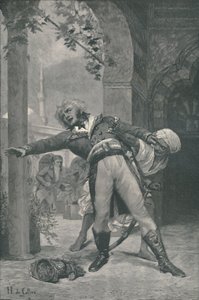 Kléberin salamurha Kairossa, 14. kesäkuuta 1800, 1896 tekijältä Horace de Callias