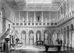 Halli Deepdenessa, Dorkingissa, Surreyssa, 1800-luvulla.