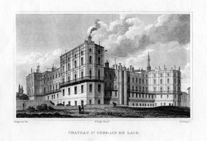 Chateau of Saint Germain en Laye, Pariisi, 1830