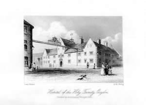 Pyhän kolminaisuuden sairaala, Croydon, 1840.