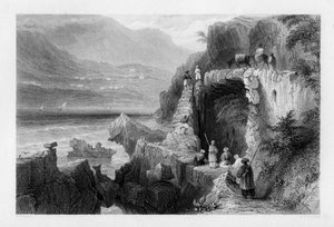 Pyhän Yrjön hauta, Kesrouanin lahti, Syyria, 1841.