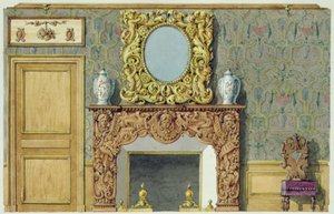 Savupiippu ruokasalissa osoitteessa rue Fortune, talo, jonka Balzac osti vuonna 1847