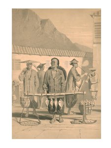 Kalakauppiaat Hongkongissa 1800-luvulla.
