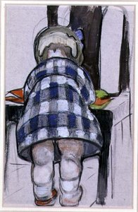 Margery (akvarelli kankaalle) tekijältä Mabel Royds