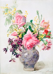 Ruusumaljakko, c1865-1928 tekijältä Madeleine Jeanne Lemaire