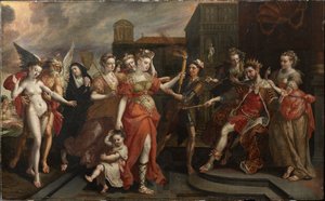 The Calumny of Apelles, 1590-luvun loppu.