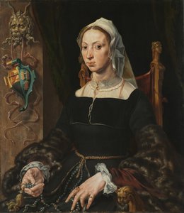 Muotokuva Machtelt Suijsista, n. 1540-1545. tekijältä Maerten van Heemskerck
