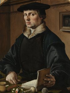 Miehen muotokuva, mahdollisesti Pieter Gerritsz Bicker, 1529