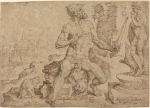 Simeó el Patriarca finlandès tekijältä Maerten van Heemskerck