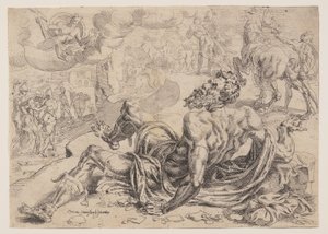 Saulin kääntymys tekijältä Maerten van Heemskerck
