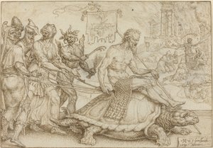 Jobin voitto tekijältä Maerten van Heemskerck