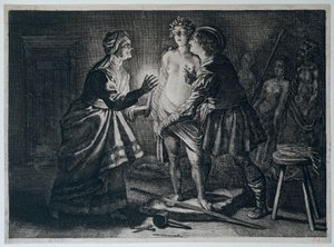 Pygmalion rakastui patsaaseensa