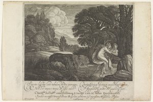 Salmacis ja Hermaphroditus Metamorfosen van Ovidius (sarjan nimi)