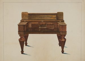 Melodeon Converted in Desk, n. 1937.