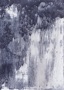 Indigo – virtaava abstrakti