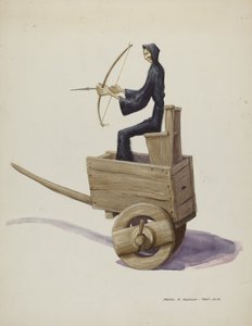 El Muerto Kuolemahahmo ja kärry, n. 1937. tekijältä Majel G. Claflin