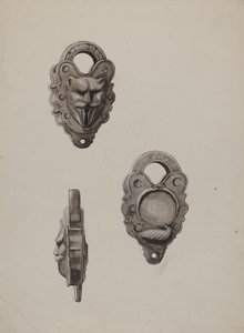 Iron Lock, c. 1937. tekijältä Majel G. Claflin