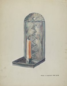 Tin Sconce, 19351942. tekijältä Majel G. Claflin