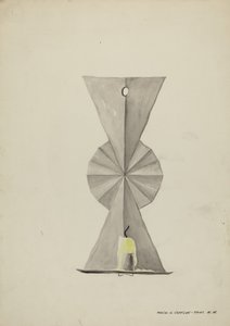 Tin Sconce, 19351942. tekijältä Majel G. Claflin