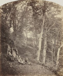 Polku metsän läpi, c. 1860. tekijältä Major Francis Gresley
