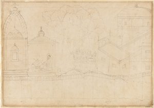 Indrajit tarjoaa: Folio Siege of Lanka -sarjasta, n. 1725.