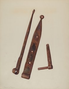 Saranat ja pultti, c. 1939. tekijältä Manuel G. Runyan