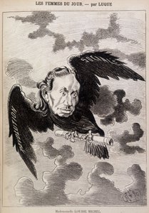 Luquen sarjakuva Louise Michel korpissa