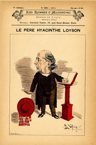 The Men of Todayn kansi, numero 329, kuvitus: Manuel Luque (1854-1919): Loyson Hyacinthe (isä Hyacinthe) (1827-1912) tekijältä Manuel Luque