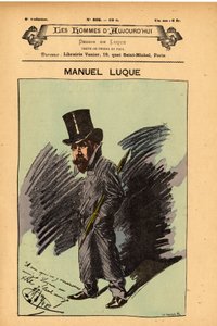 The Men of Todayn kansi, numero 402, kuvitus: Manuel Luque (1854-1919): Karikaturistit - Luque Manuel (1854-1924) tekijältä Manuel Luque