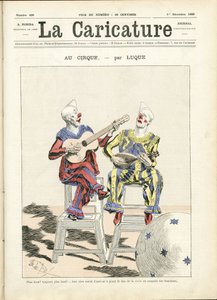 Manuel Luquen (1854-1919) kuva La Caricaturen (1880) kanteen tekijältä Manuel Luque
