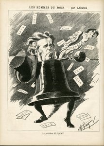 Manuel Luquen (1854-1919) kuva La Caricaturen (1880) kanteen tekijältä Manuel Luque