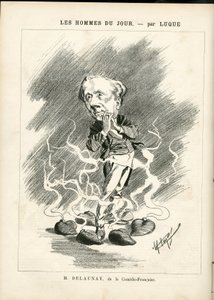 Manuel Luquen (1854-1919) kuva La Caricaturen (1880) kanteen tekijältä Manuel Luque