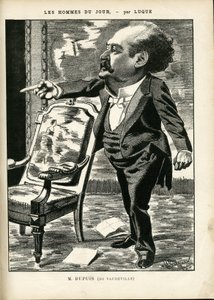 Kuva Manuel Luquesta (1854-1919) elokuvassa La Caricature (1880) tekijältä Manuel Luque