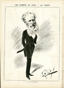 Kuva Manuel Luquesta (1854-1919) elokuvassa La Caricature (1880) tekijältä Manuel Luque