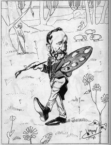 Puvis de Chavannes (1824-1898), ranskalainen taidemaalari.