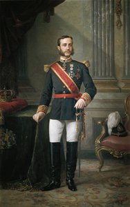 Alfonso XII:n muotokuva (Alfonso XII tekijältä Manuel Ojeda y Siles