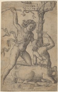 Hercules ja Nessus tekijältä Marcantonio Raimondi